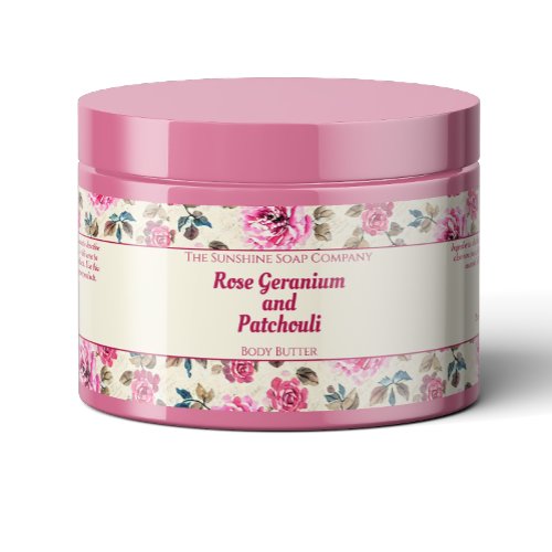 Pink Roses Waterproof Cosmetics Jar Label