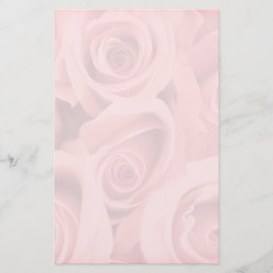 Pink Roses Wedding Stationery