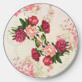 Pink Roses Wireless Charger (Front)