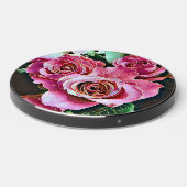PINK ROSES WIRELESS CHARGER  (Front 2)