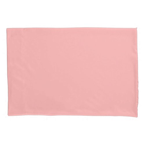 Pink Rosette Solid Color Pastel Print Pillow Case