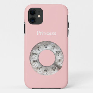 Pink Rotary Phone iPhone 11 Case