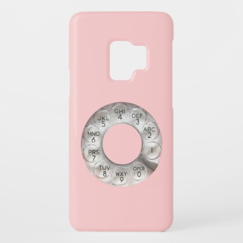 Pink Rotary Phone Case_Mate Samsung Galaxy S9 Case