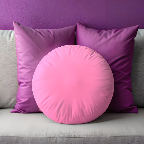 Pink Round Pillow