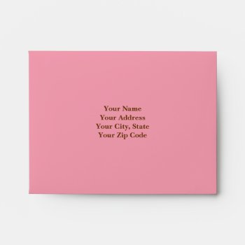 Pink Rsvp Envelope by eventfulcards at Zazzle