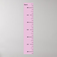 Personalized Pink Ruler, Zazzle