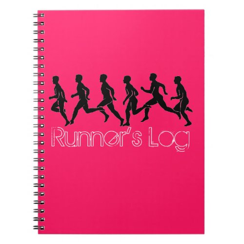 Pink Runners Log Running Silhouettes Training Notebook