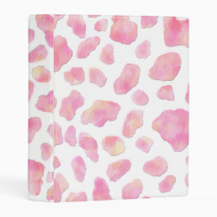 Pink Safari- Pink Leopard Avery Mini Binder