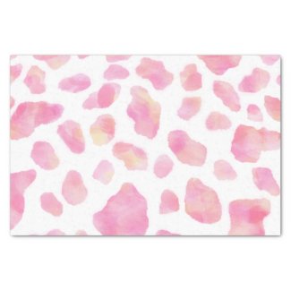 PINK SAFARI - Pink Leopard printed Tissue Paper