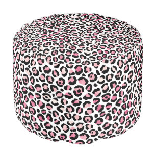 Pink Safari Series Design 14  Pouf