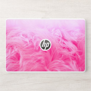 Pink Sage Leaves Pattern HP Laptop Skin