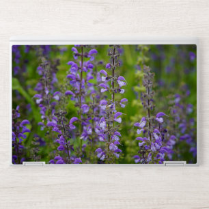 Pink Sage Leaves Pattern HP Laptop Skin