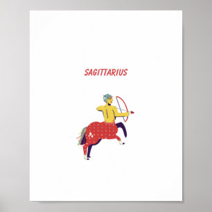Pink Sagittarius, zodiac, star sign