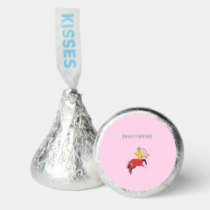 Pink Sagittarius, zodiac, star sign Hershey®'s Kisses®