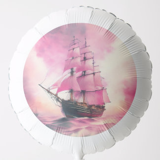 Pink Sails themed Balloon