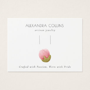 Pink Sakura Blossom Hairclip Barrette Display