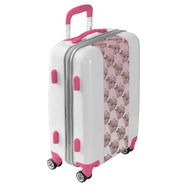 Pink Sakura Cherry Blossom Flower Luggage