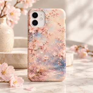 pink sakura Cherry Blossom romantic dreamy iPhone 17 Case