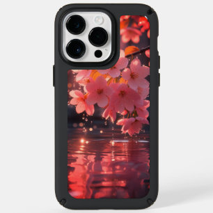 Pink Sakura Flowers Over Water Serene Spring Nat Speck iPhone 14 Pro Max Case
