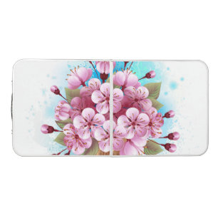 Pink Sakura Ice Cream Waffle Cone Beer Pong Table