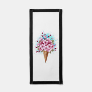 Pink Sakura Ice Cream Waffle Cone Pennant