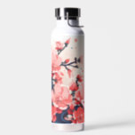 Pink Sakura Water Bottle
