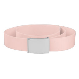 Pink Salt Solid Color Belt