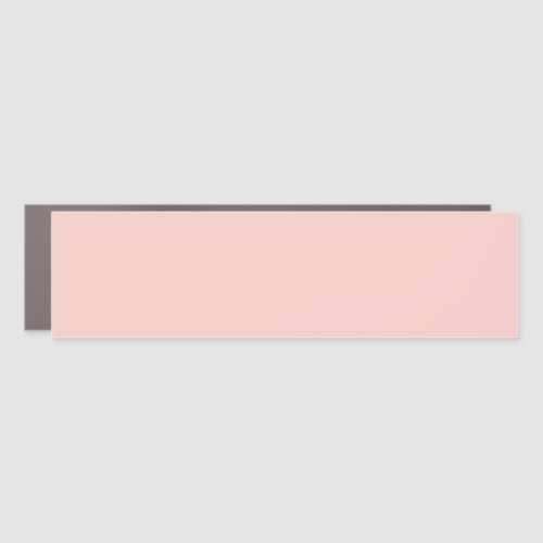 Pink Salt Solid Color Car Magnet