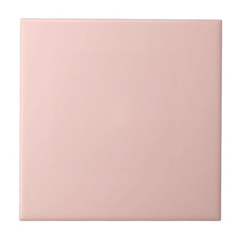 Pink Salt Solid Color Ceramic Tile