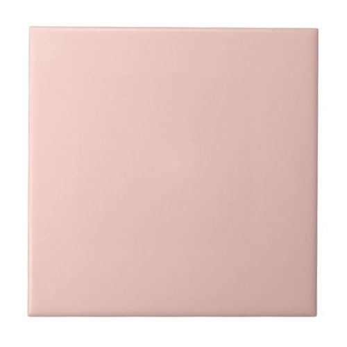 Pink Salt Solid Color Ceramic Tile