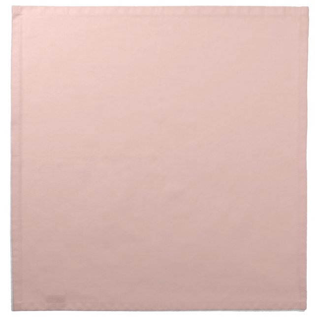Pink Salt Solid Color Cloth Napkin (Front)