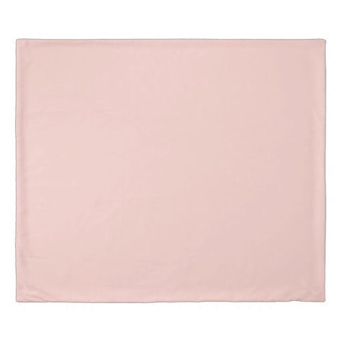 Pink Salt Solid Color Duvet Cover