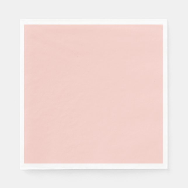 Pink Salt Solid Color Napkins (Front)