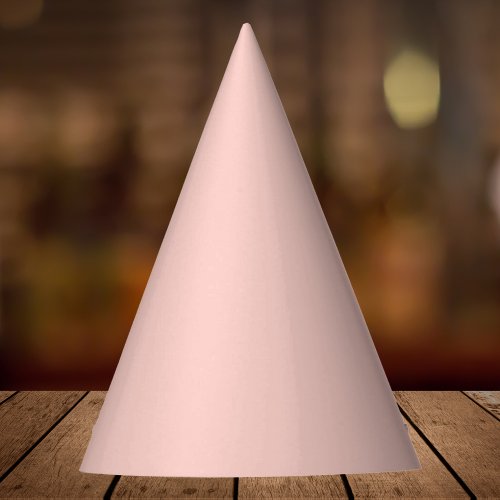 Pink Salt Solid Color Party Hat