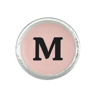 Pink Salt Solid Color Ring
