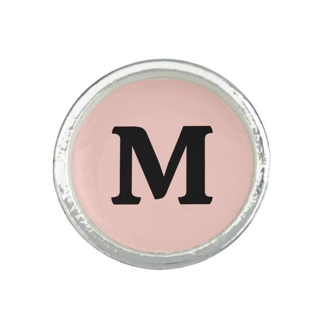 Pink Salt Solid Color Ring (Front)