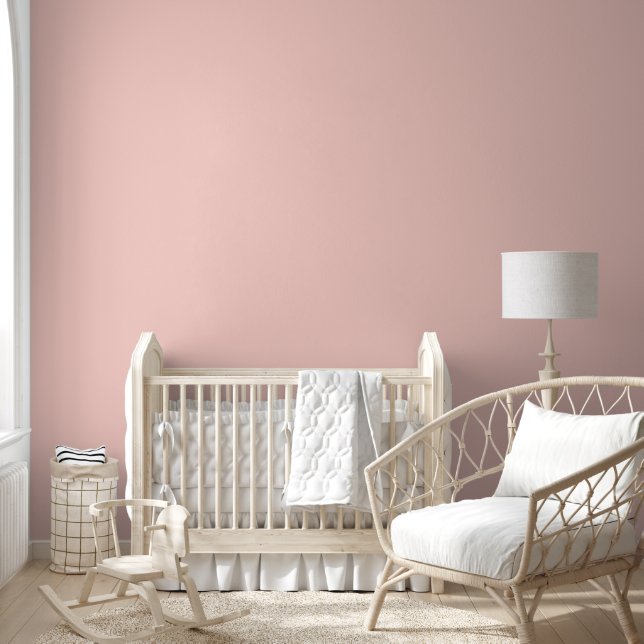Pink Salt Solid Color Wallpaper (Kids)