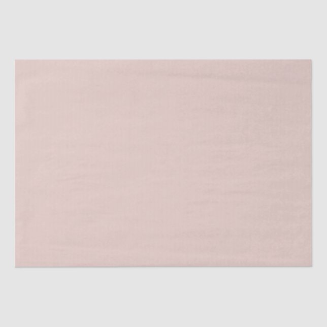 Pink Salt Wedding Plain Custom Bridal Shower Cute Tissue Paper (Front)