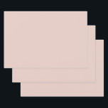 Pink Salt Wedding Simple Plain Custom Bridal Color Wrapping Paper Sheets<br><div class="desc">Designed with solid light pink color,  this is great for weddings,  bridal showers,  baby shower,  bachelorette and more!</div>