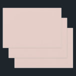 Pink Salt Wedding Simple Plain Custom Bridal Color Wrapping Paper Sheets<br><div class="desc">Designed with solid light pink color,  this is great for weddings,  bridal showers,  baby shower,  bachelorette and more!</div>