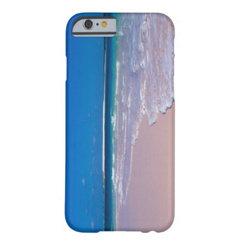 Pink sand beach at Conch Bay Cat Island Barely There iPhone 6 Case