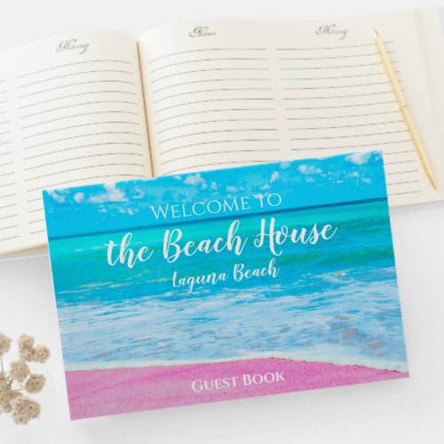 Pink Sand Beach House Guest Book