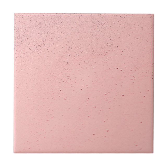 Pink Sand Ceramic Tile (Front)