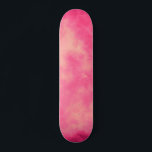 Pink Sand Cloud Effect Skateboard<br><div class="desc">Colourful and easily customised pattern featuring a simple storm cloud effect with colourful filter,  perfect gift for your child at Christmas,  a Birthday gift,  for a young adult that loves to skate,  or anyone! check out my shop for more colours and designs.</div>