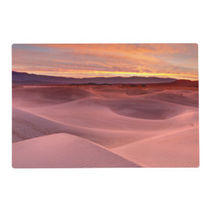 Pink sand dunes, Death Valley, CA Placemat