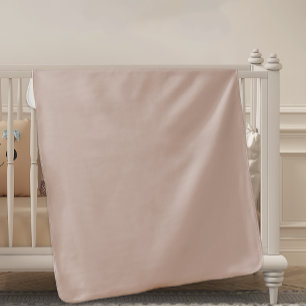 Pink Sandstone Typography Baby Shower Blanket