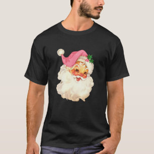 Pink Santa Claus I'm Dreaming Of A Pink Christmas T-Shirt