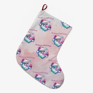 PINK SANTA STOCKINGS STYLEDBYTRREAL