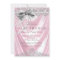 Pink Satin Pearl Girly Baby Shower