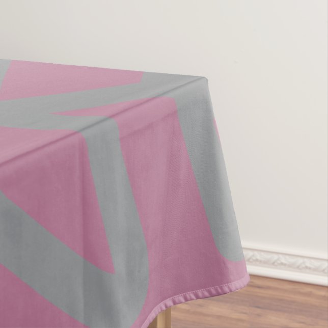 Pink Scandinavian Patterns  Tablecloth (In Situ)